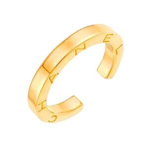 Chanel C Signature Band Ring 18K Yellow #256918C17B